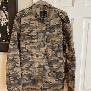 Sanctuary Belted Lightweight Camo Jacket